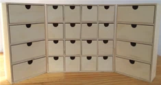 Foldable 24-Drawer Advent Calendar